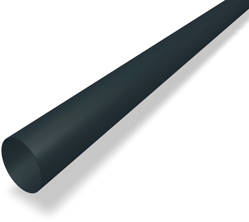 PREFA Aluminium afvoerbuis 80 mm - antraciet