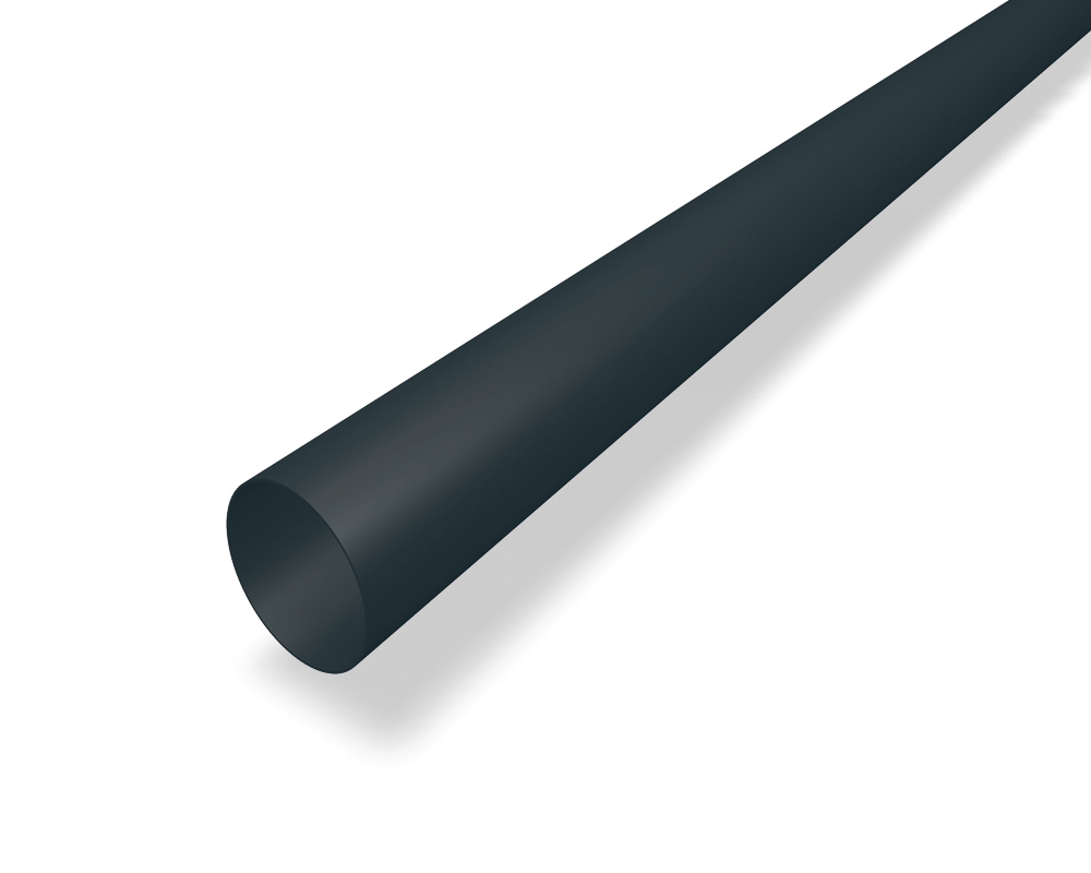 PREFA Aluminium afvoerbuis 80 mm - antraciet afbeelding