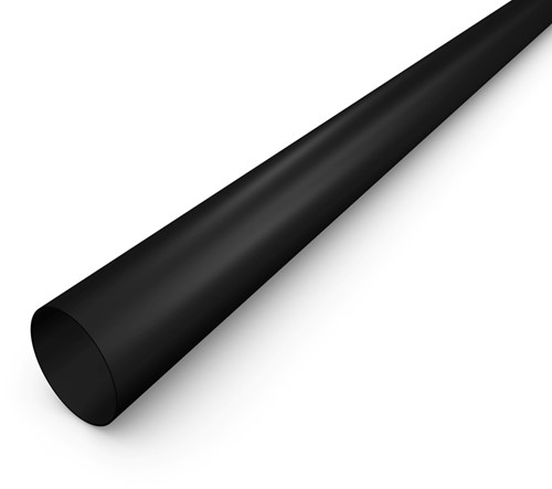 PREFA Aluminium afvoerbuis 80 mm - zwart