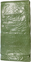 Afdekzeil voor hout groen - 6 x 1,5 meter-3