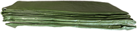 Afdekzeil voor hout groen - 6 x 1,5 meter-2