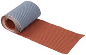 Alphaflex Wave Loodvervanger rood - 30 cm x 5 m