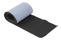 Alphaflex Wave Loodvervanger zwart - 30 cm x 5 m afbeelding