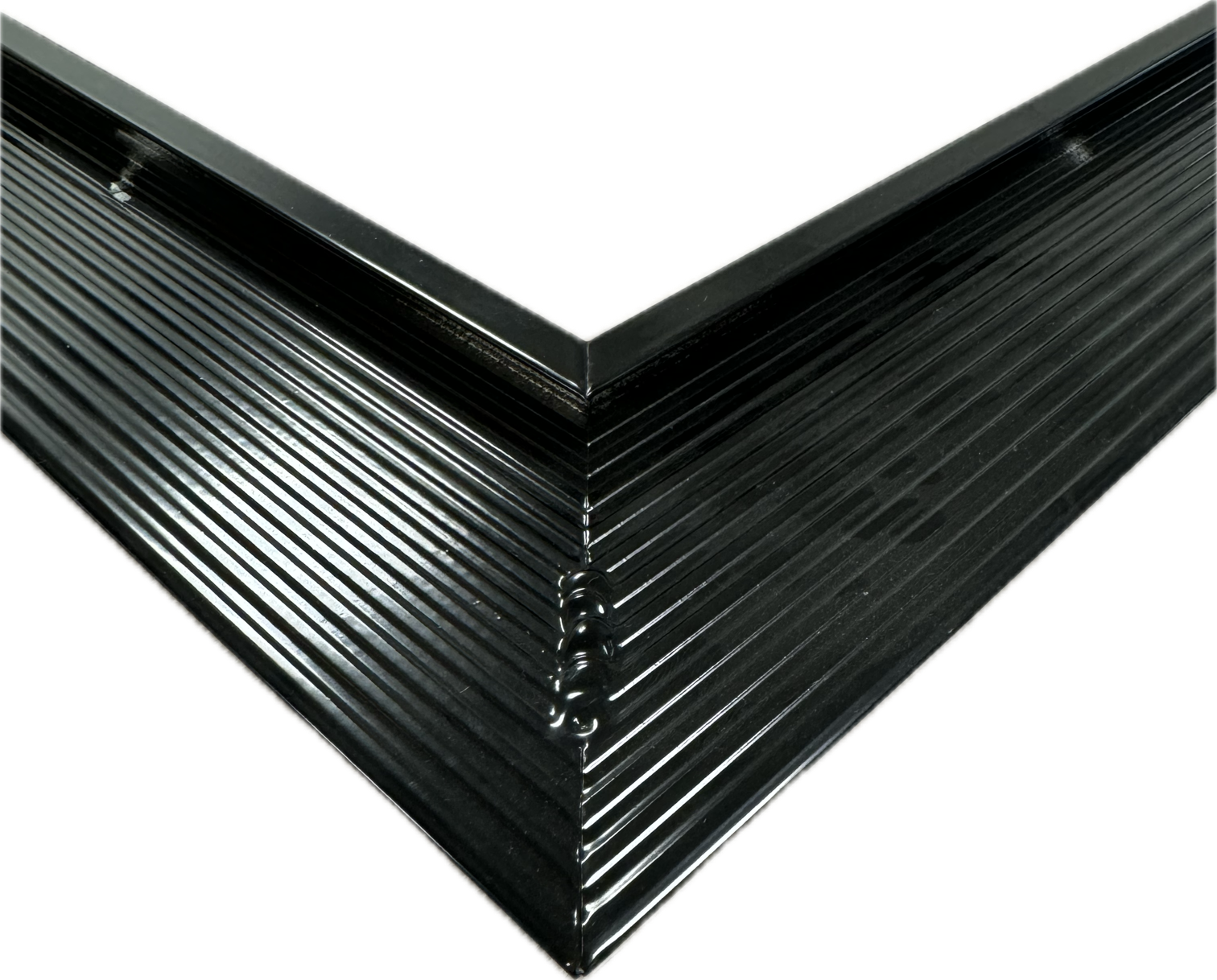 DakCover Daktrim 60 x 64 mm - Binnenhoek - RAL 9005 afbeelding