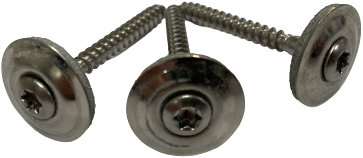 DakCover Daktrim RVS schroef + Neopreenring-2