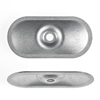 Drukverdeelplaatje 82 mm x 40 mm - 250 stuks