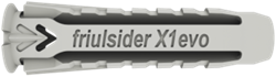 Friulsider Plug Nylon X1 - 8 stuks met ronde haakschroef