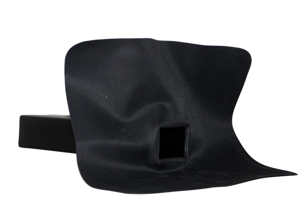 DakCover Hemelwaterafvoer stadsuitloop 60x100 mm - 90 graden afbeelding