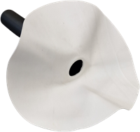Hemelwaterafvoer 50 mm - 90 graden - wit
