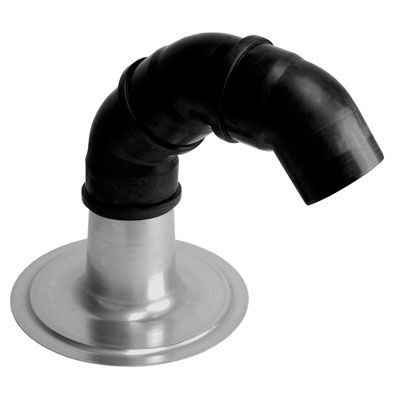 Kabeldoorvoer Type 125 - met PP bocht afbeelding