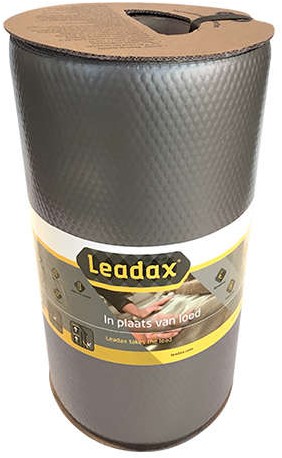 Leadax Loodvervanger 15 cm x 6 meter - Grijs