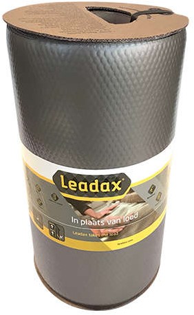 Leadax Loodvervanger 40 cm x 6 meter - Grijs