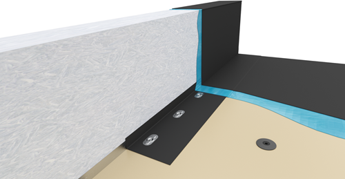 EPDM Kimfixatie strook 6" x 100'