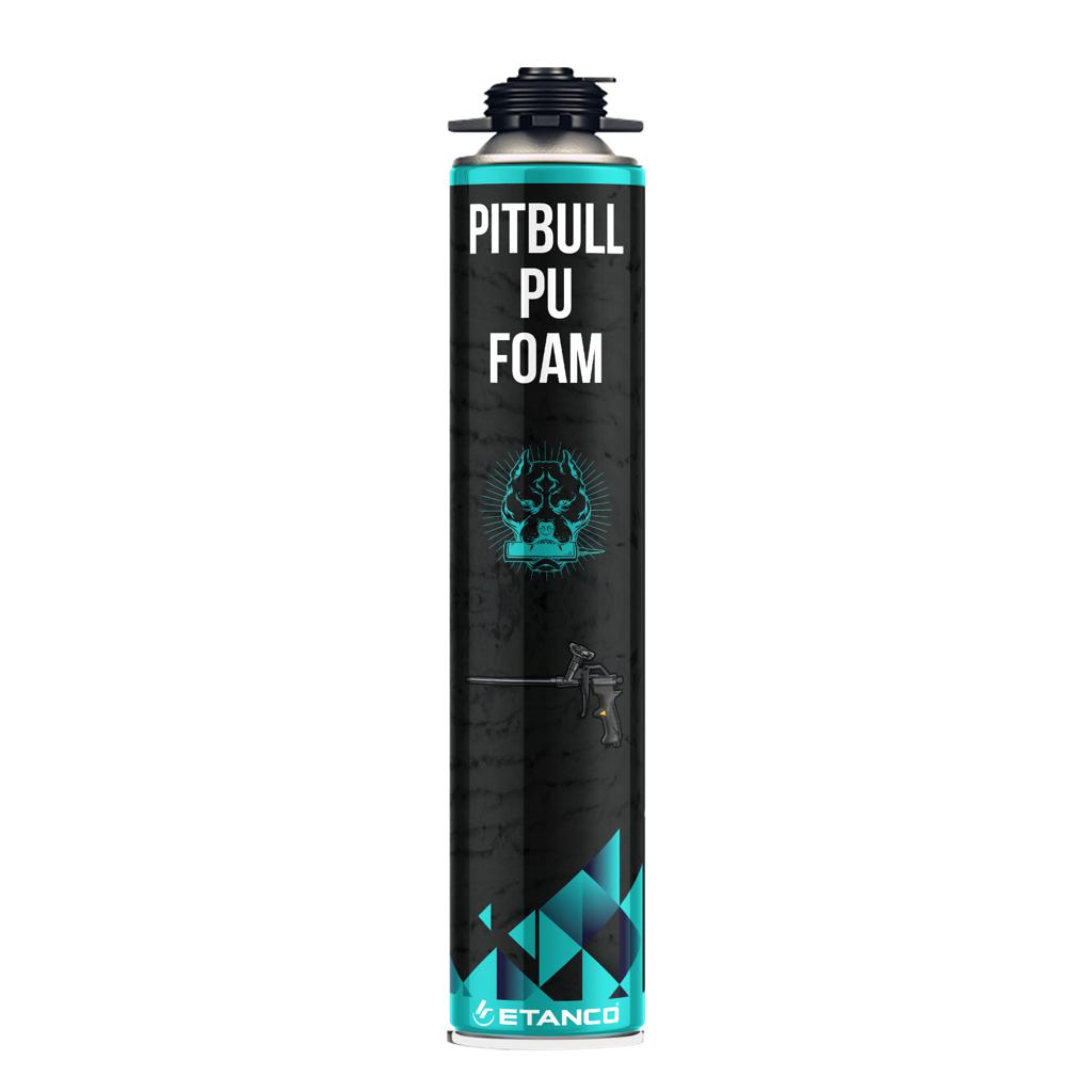 PU-schuim Pitbull voor pistool - 750 ml