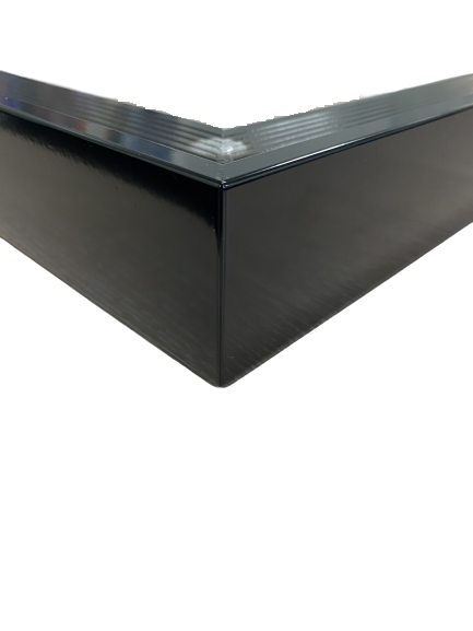 DakCover Daktrim 45 x 45 mm - Buitenhoek - RAL 9005 afbeelding
