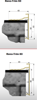 Daktrim Renovatie trim 100 mm t.b.v. oude trim 80 mm-2