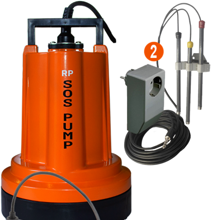 RP SOS Pomp + LEVEL Control vlotter 