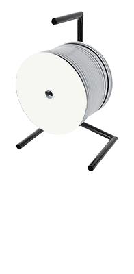 Seal-it 565 PE band 9 x 3 mm (250 meter wit) / rol