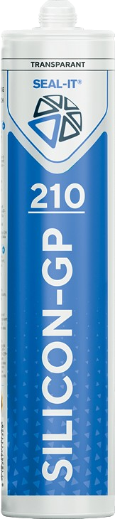 Seal-It 210 Silicon-GP 310 ml transparant afbeelding
